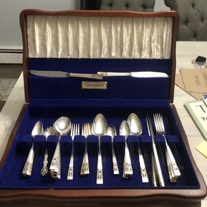 Antique silverware